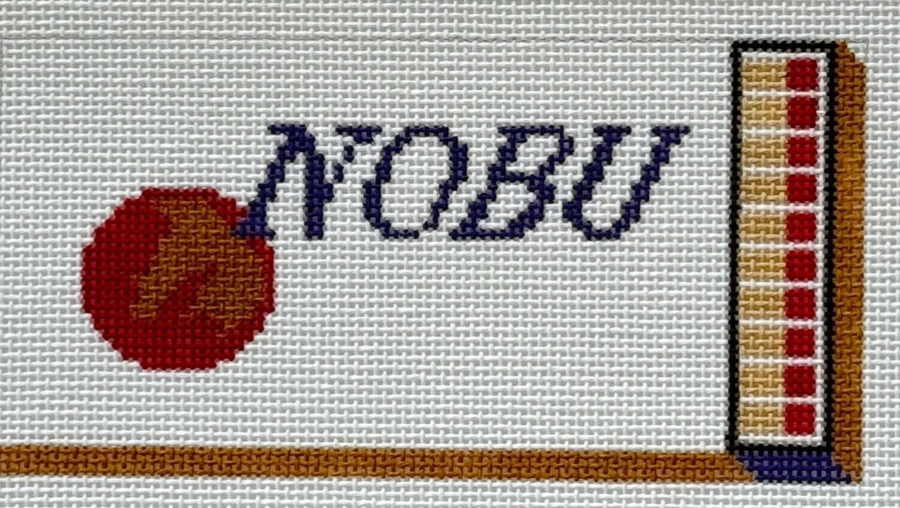 spruce street Nobu Matchbox needlepoint canvas