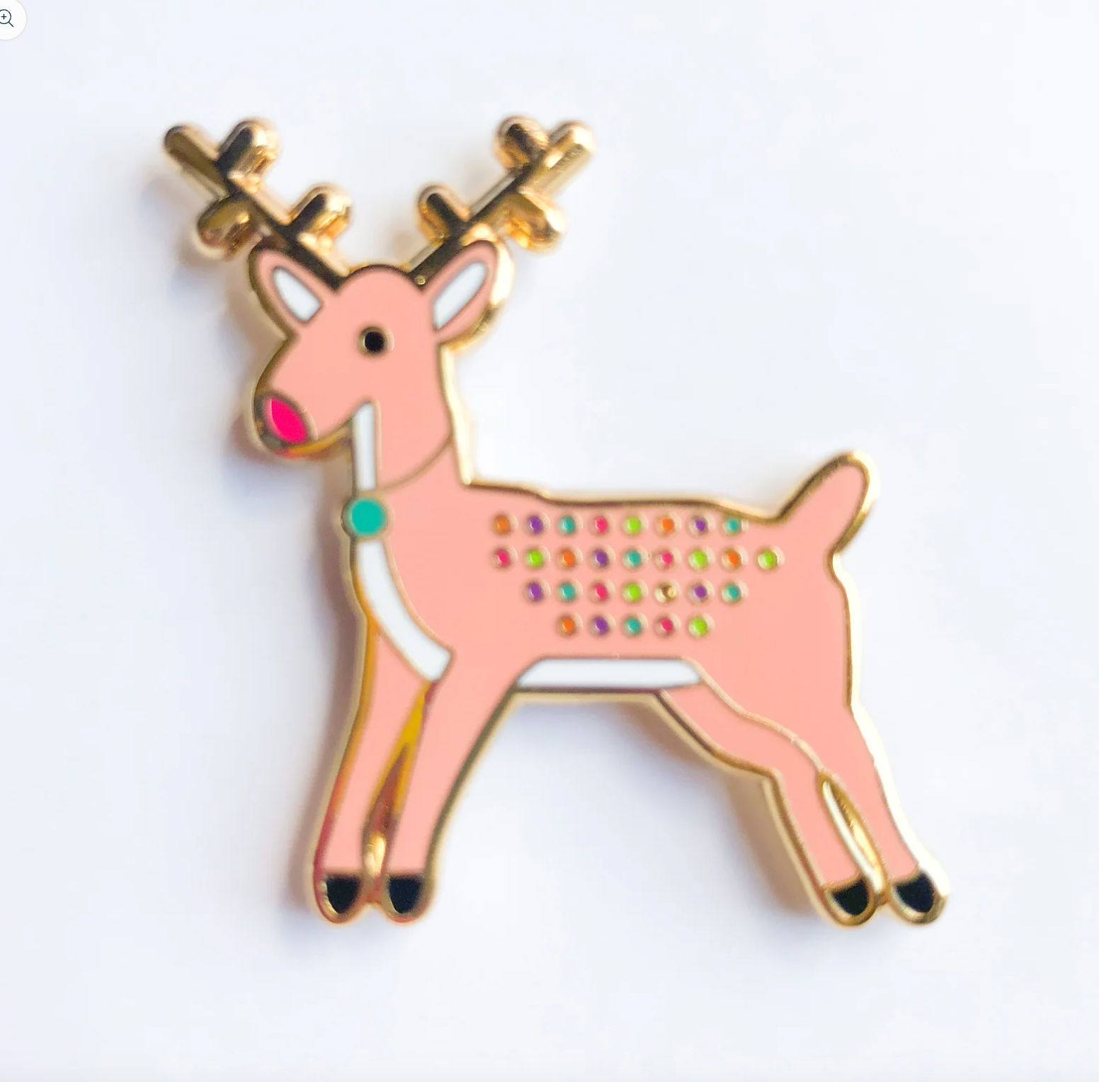 stitch rock Pink Reindeer Needle Minder