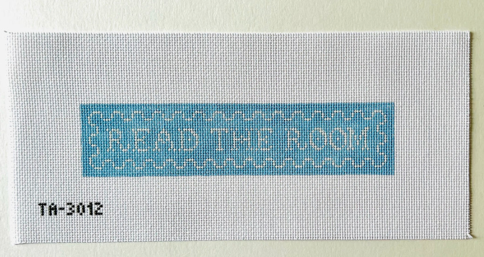 thorn alexander Read the Room Bookmark Canvas needlepoint canvas