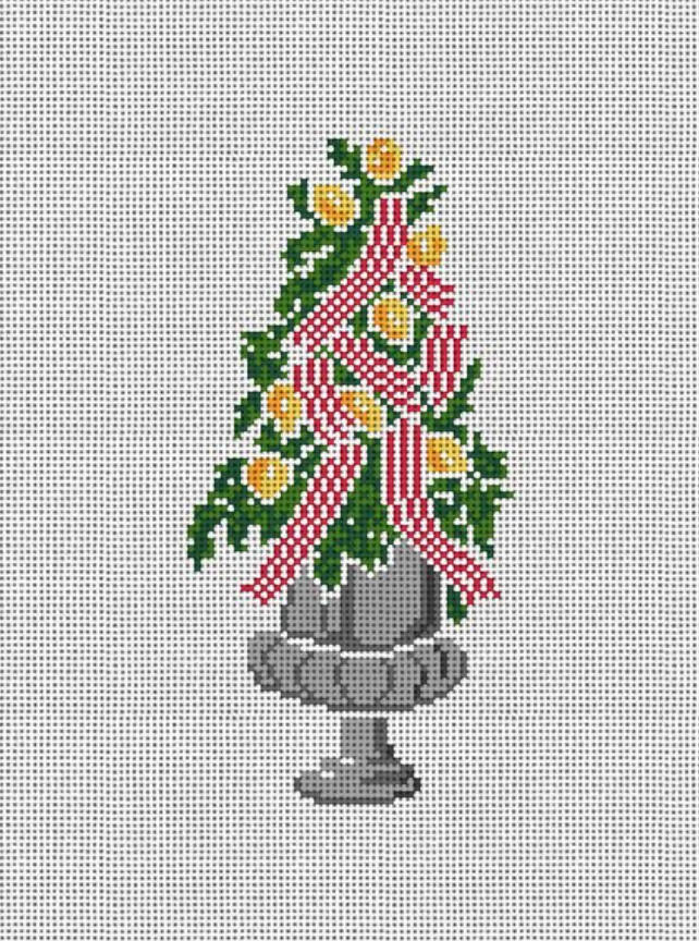 walker needlepoint lemon tree needlepoint canvas