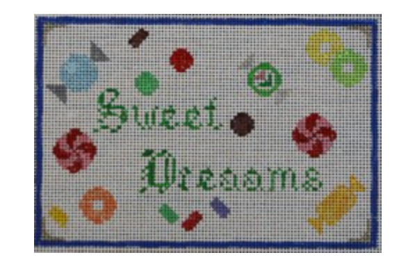 winnetka stitchery sweet dreams needlepoint canvas