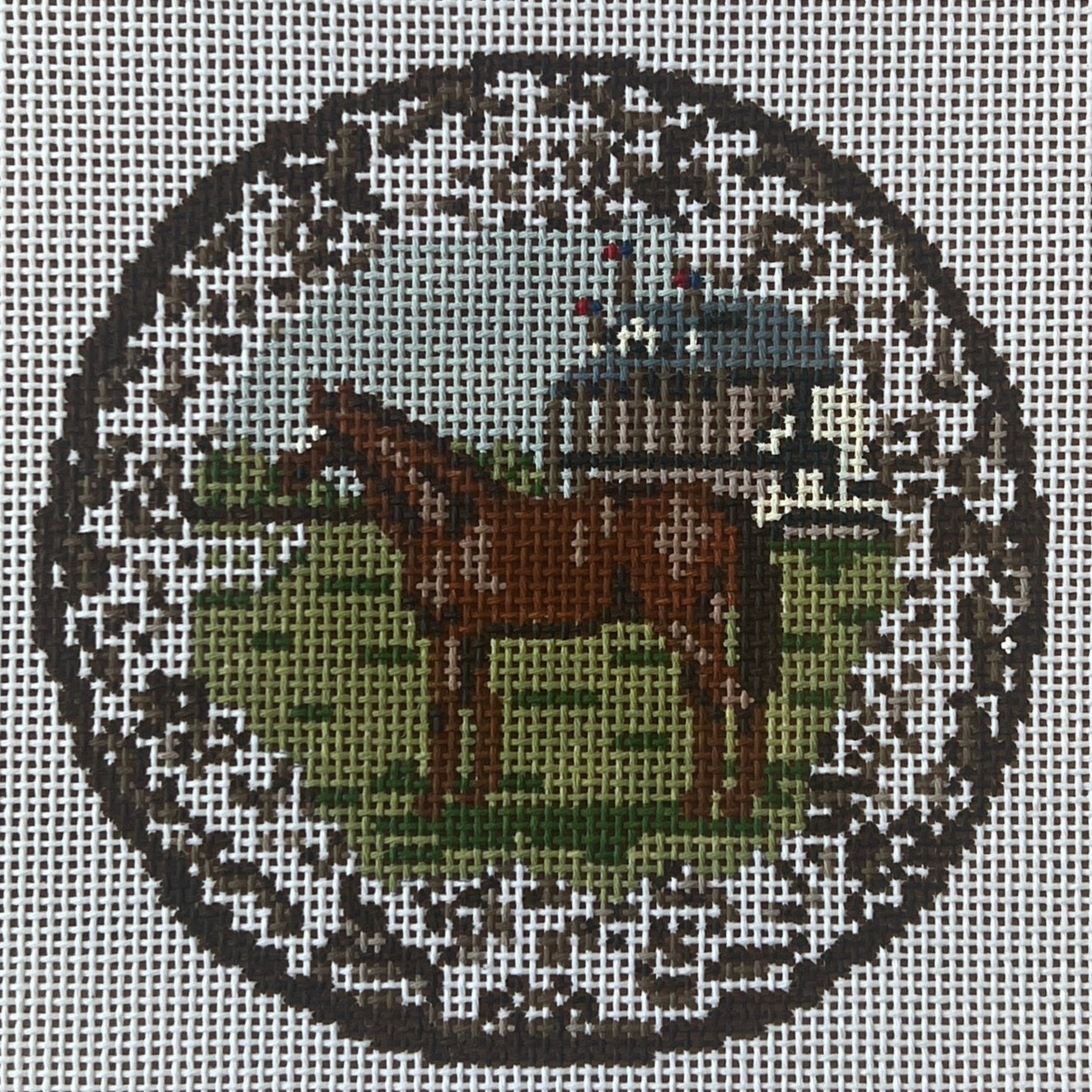 Transferware Horse Plate