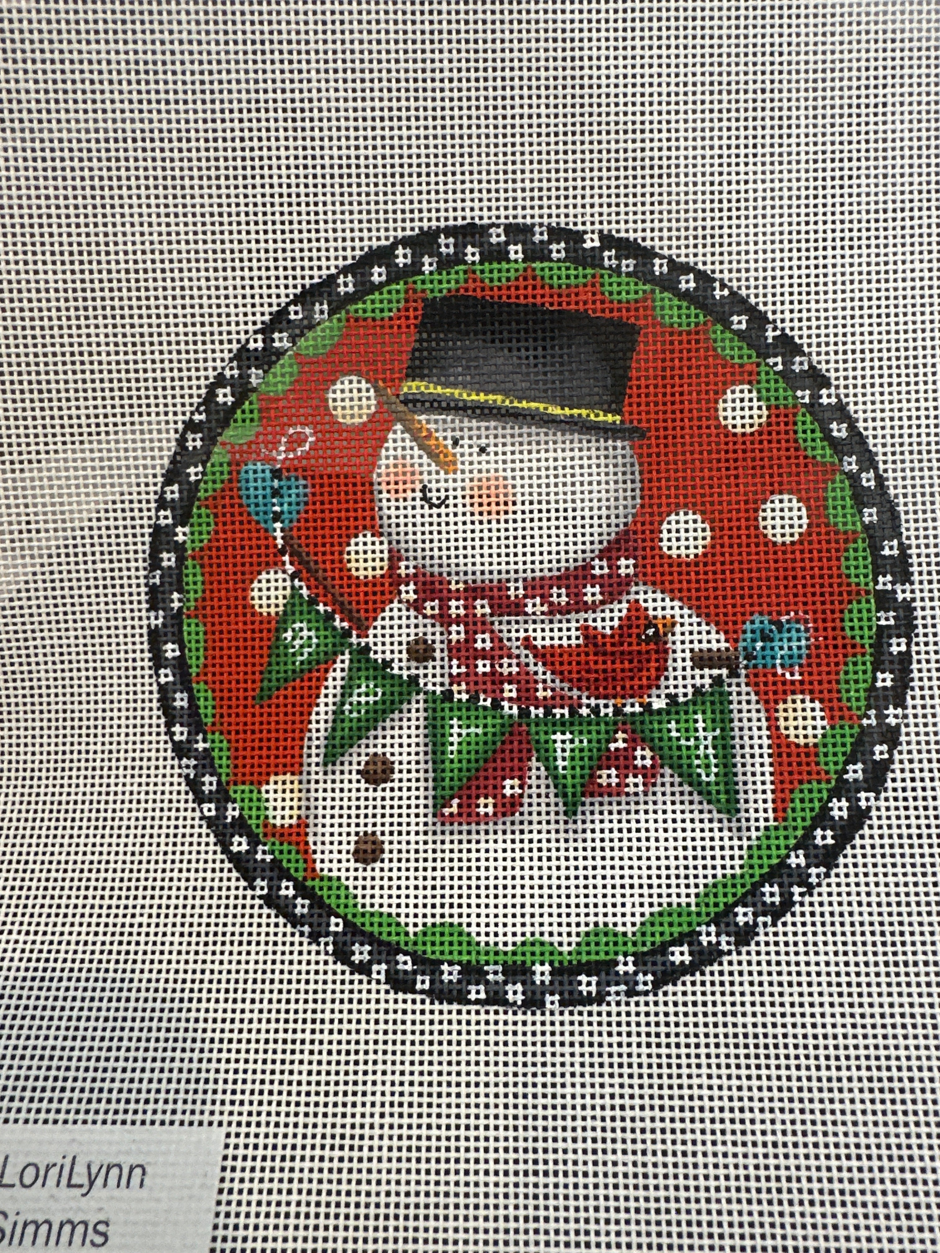 Christmas: Merry Snowman Round
