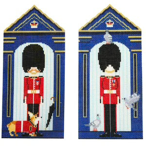 Bradley needlepoint london book ends travel
