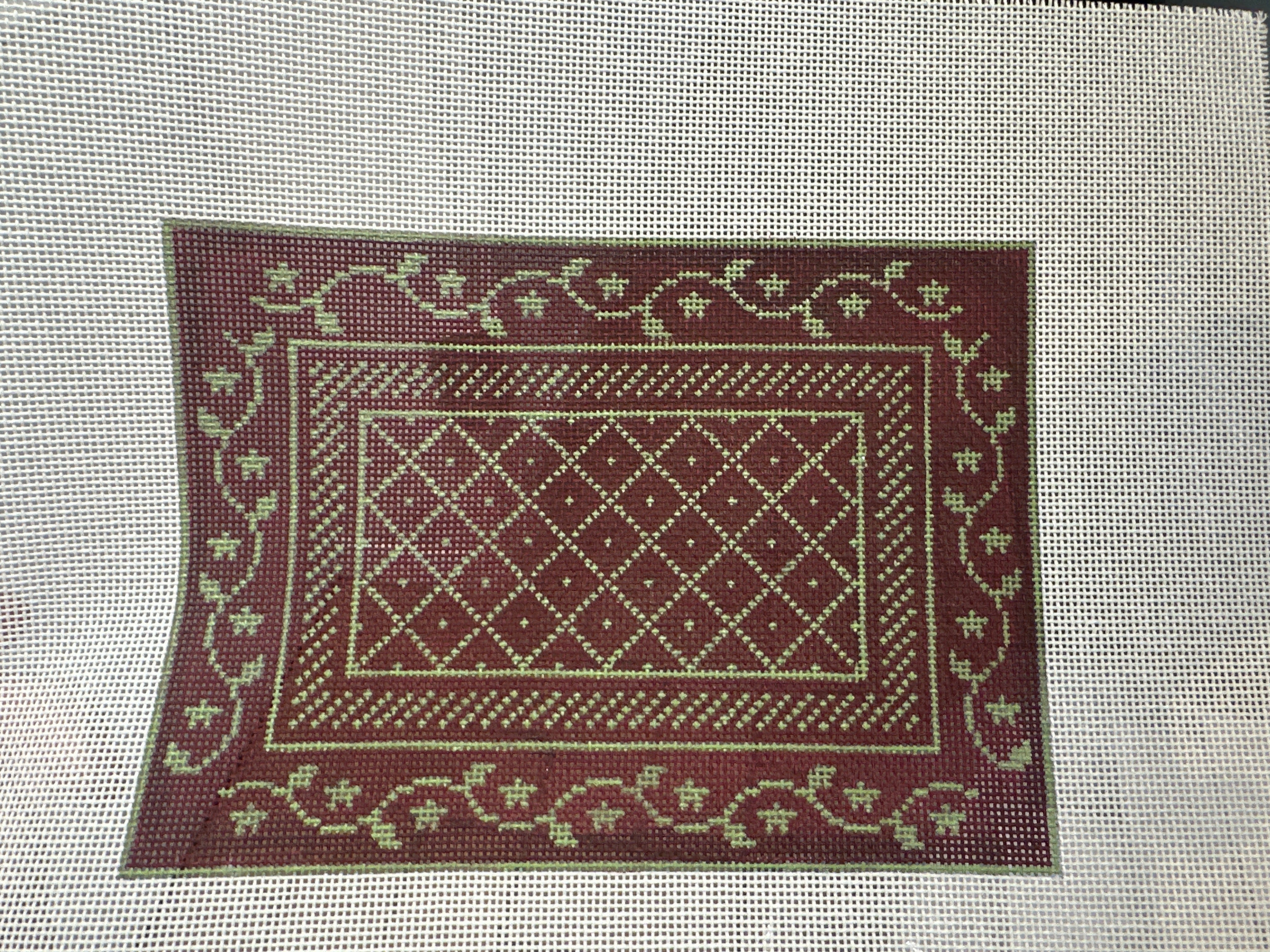 J-N's Bee NC - Burgundy and Lime
