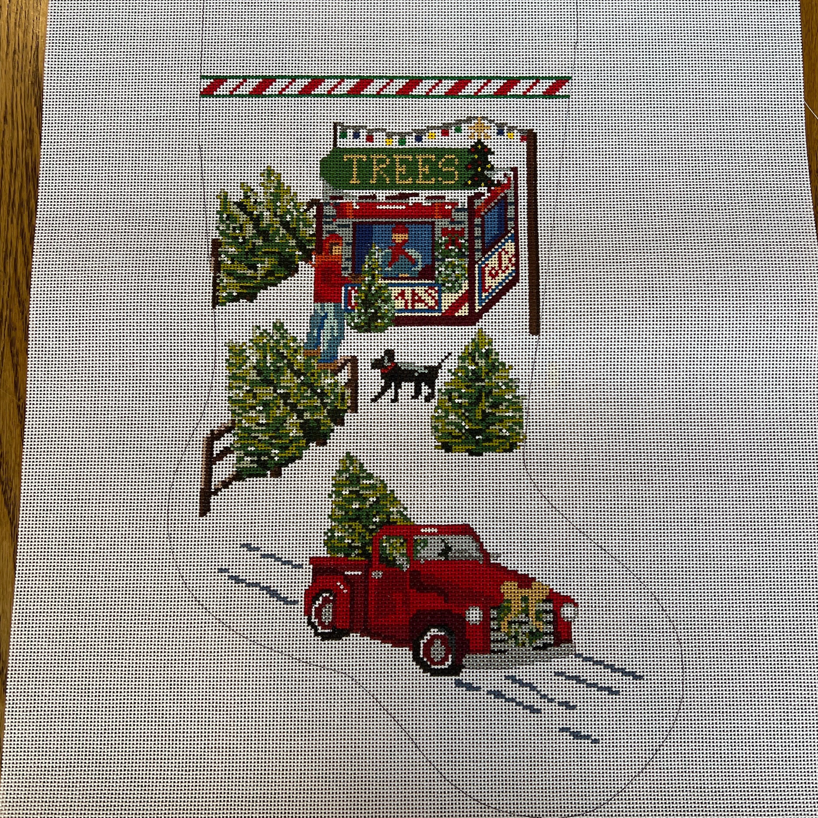 Truck and Tree Lot Stocking
