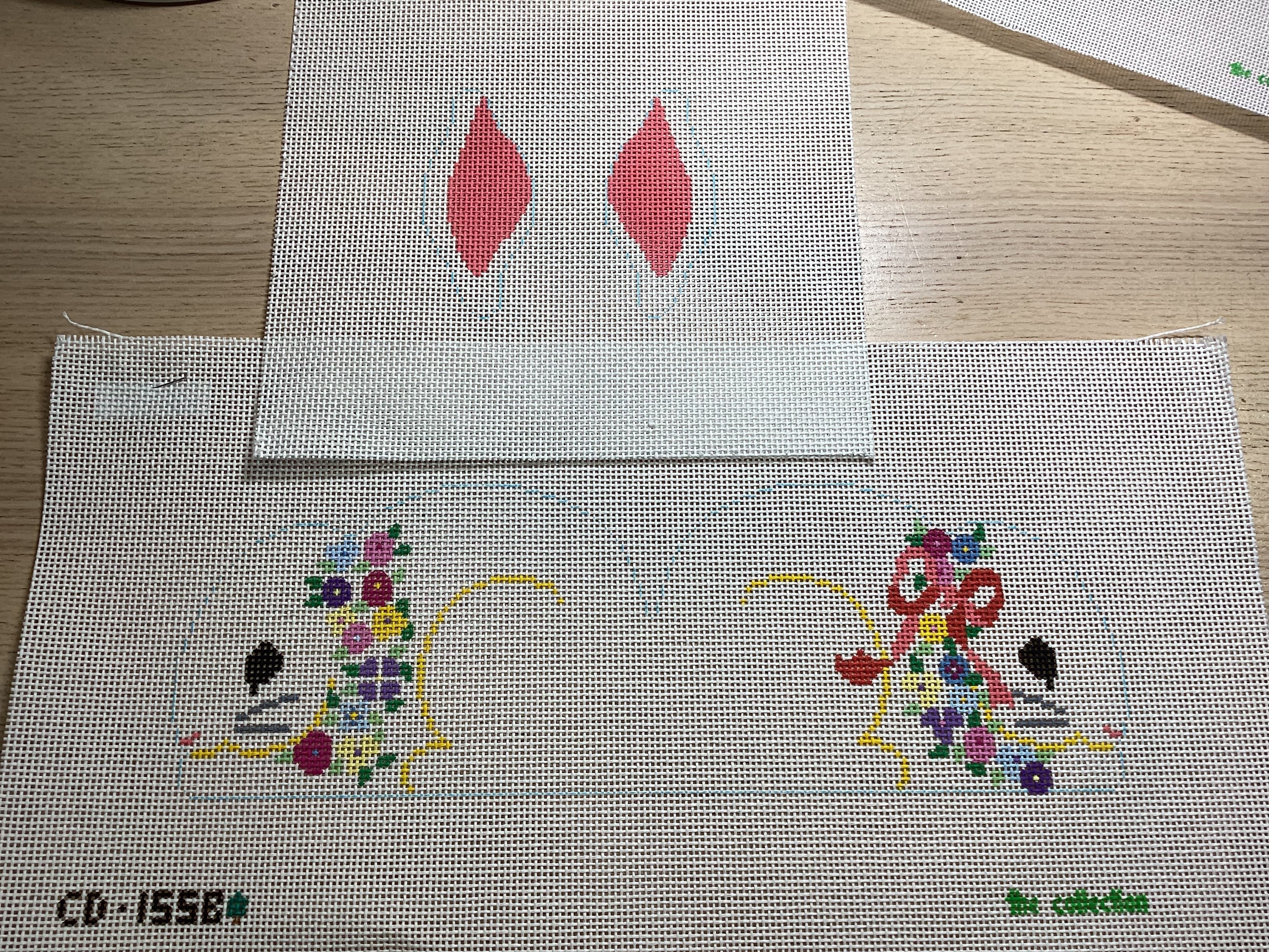2 sided bunny spring floral