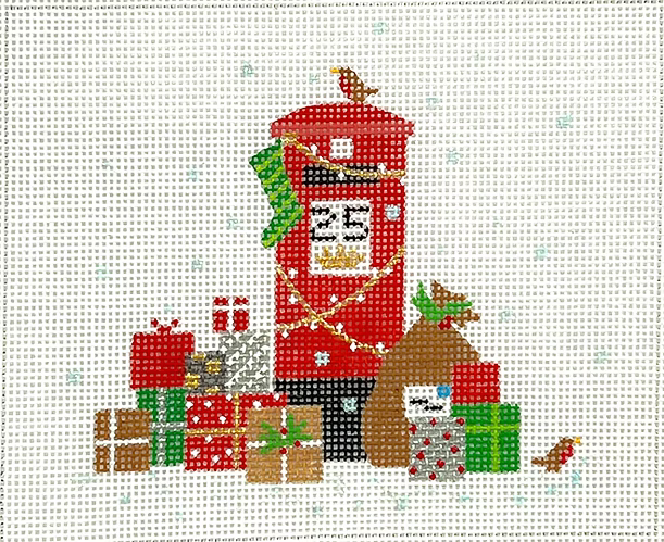 Letter Box w/ Gifts - London Christmas