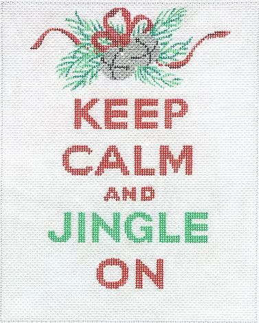 “Keep Calm…Jingle On“ (Christmas) SS-167