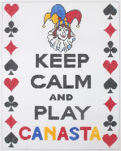 “Keep Calm & Play Canasta” SS-235