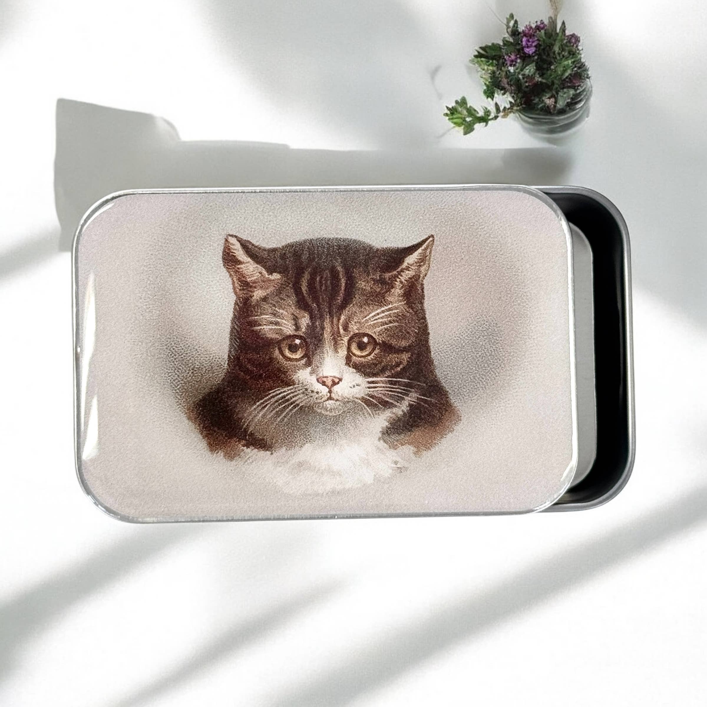 Cat Notions Tin: Large