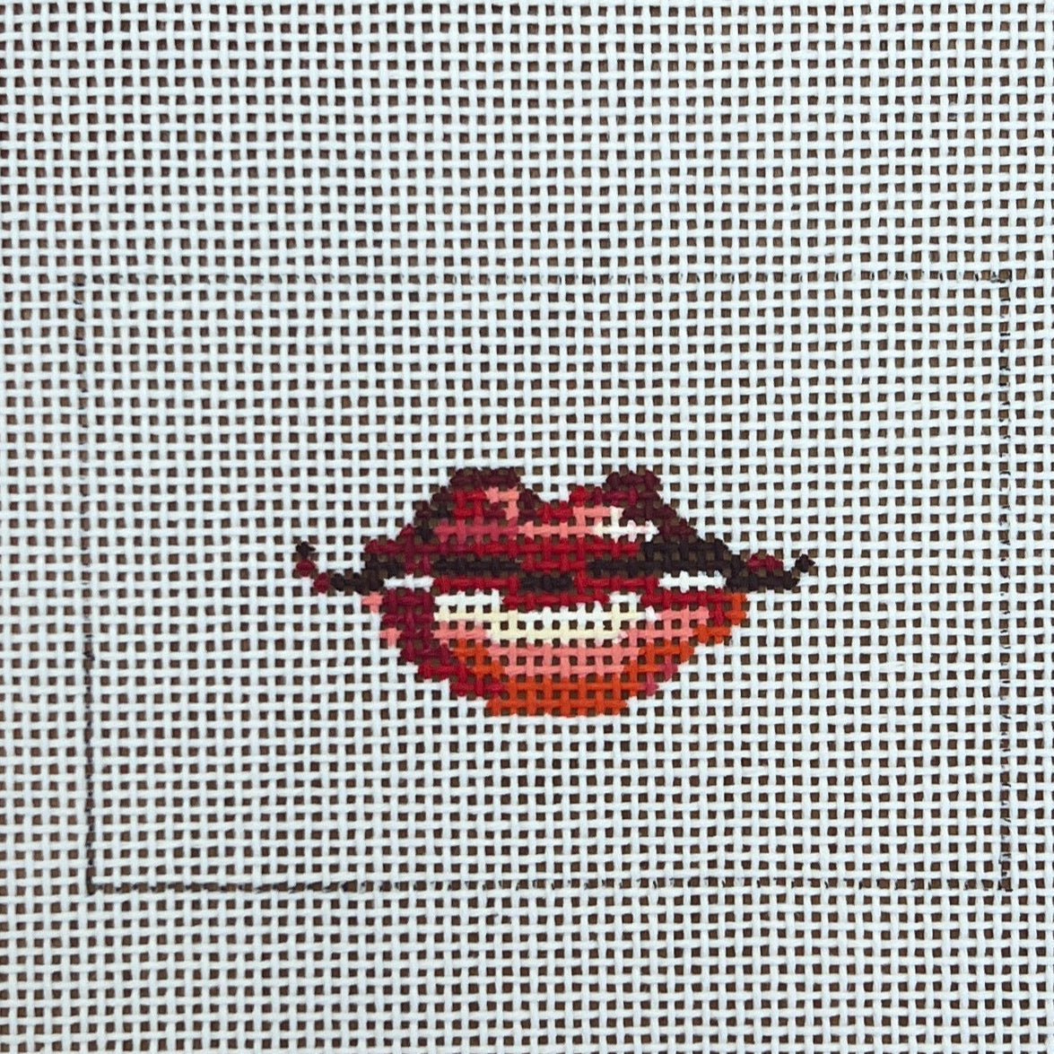 Lips Luggage Tag