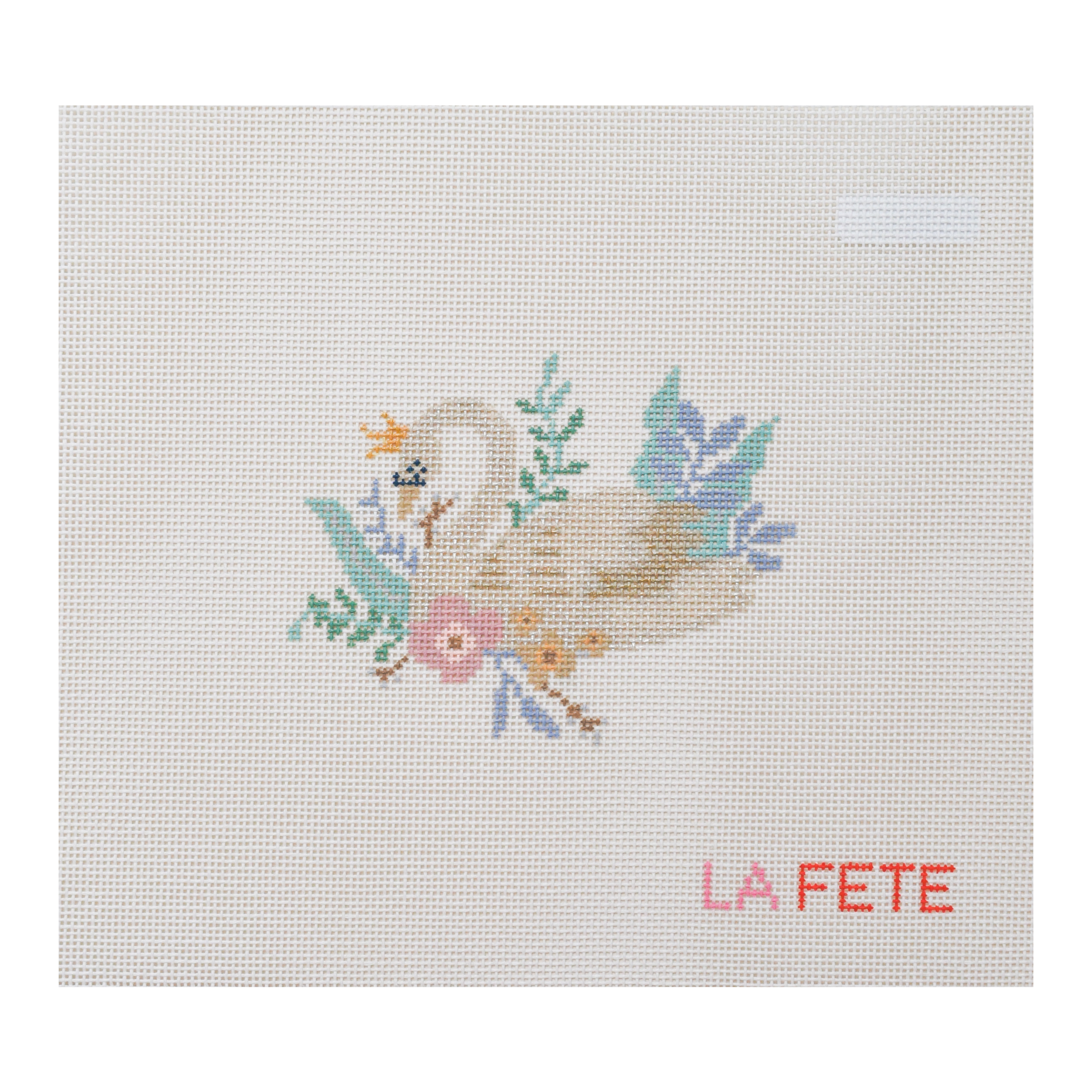 12 Days Of Christmas - Seven Swans A-Swimming Hand Painted Needlepoint Canvas