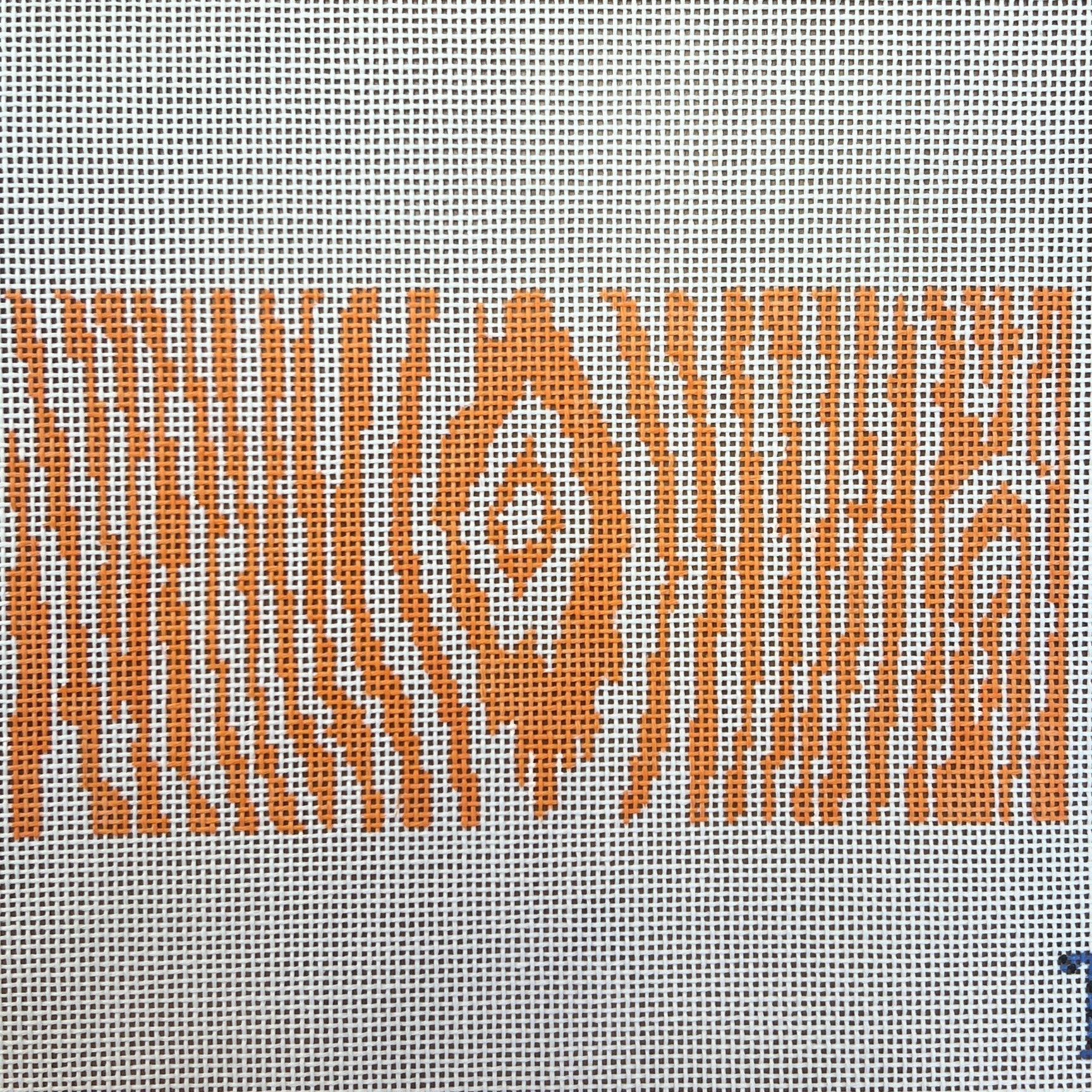 Faux Bois Insert-Orange – Rita's needlepoint