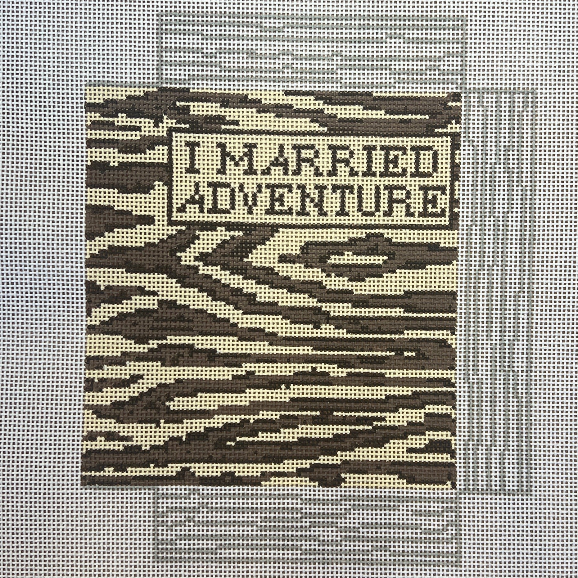 I Married Adventure 3D Ornament