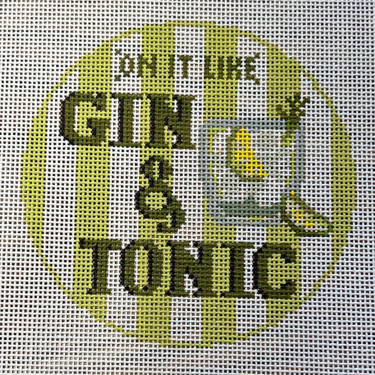 Happier Hour Coaster-Gin and Tonic