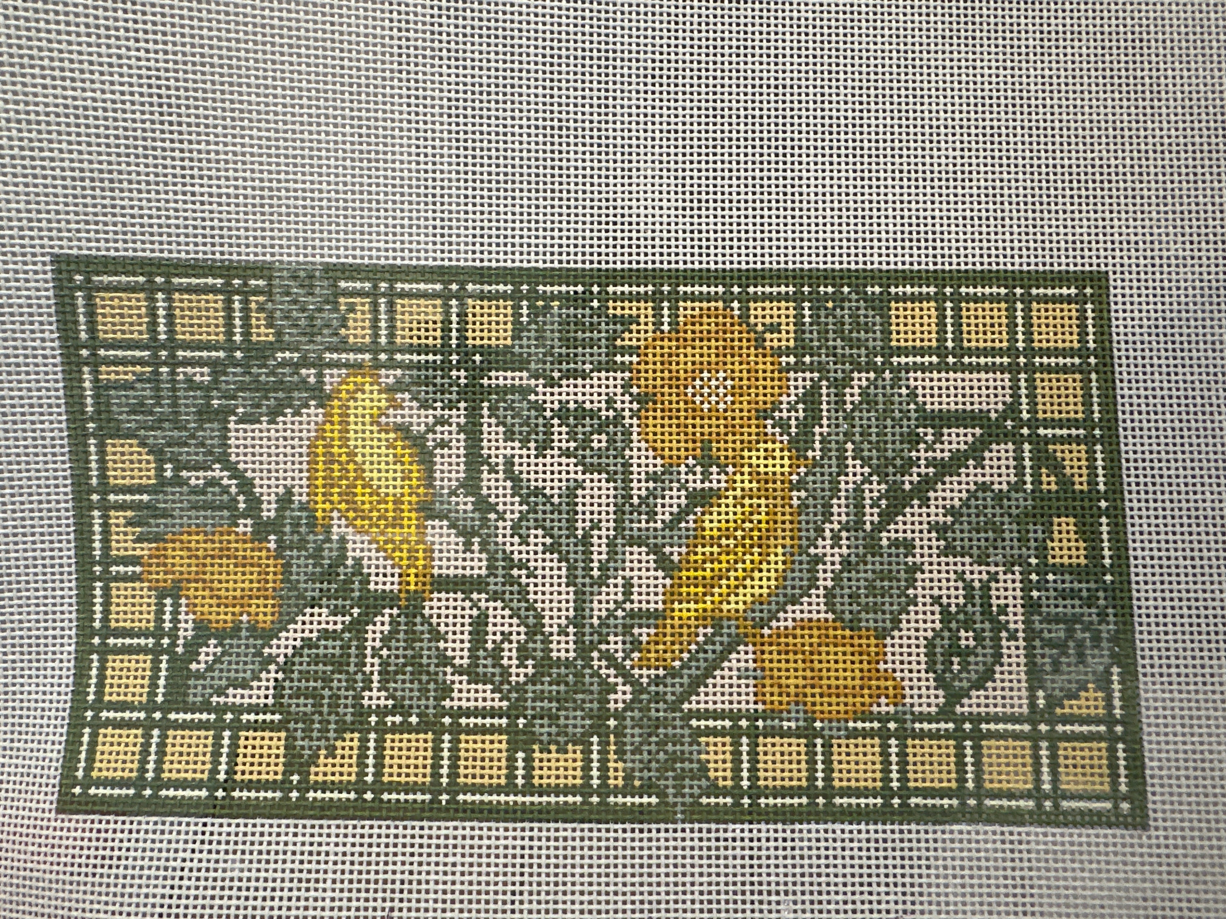 Yellow Bird Needle Case