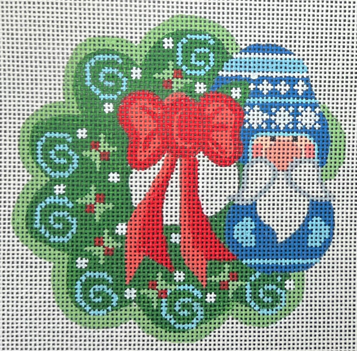 Cheryl Huckaby: Wreath Ornament - Gnome