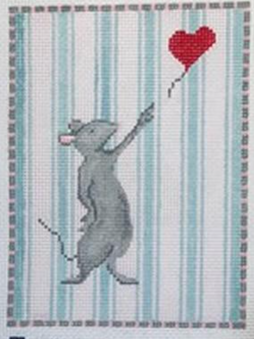 Chris Lewis Letting Go Kates Finepoint Designs needlepoint canvas