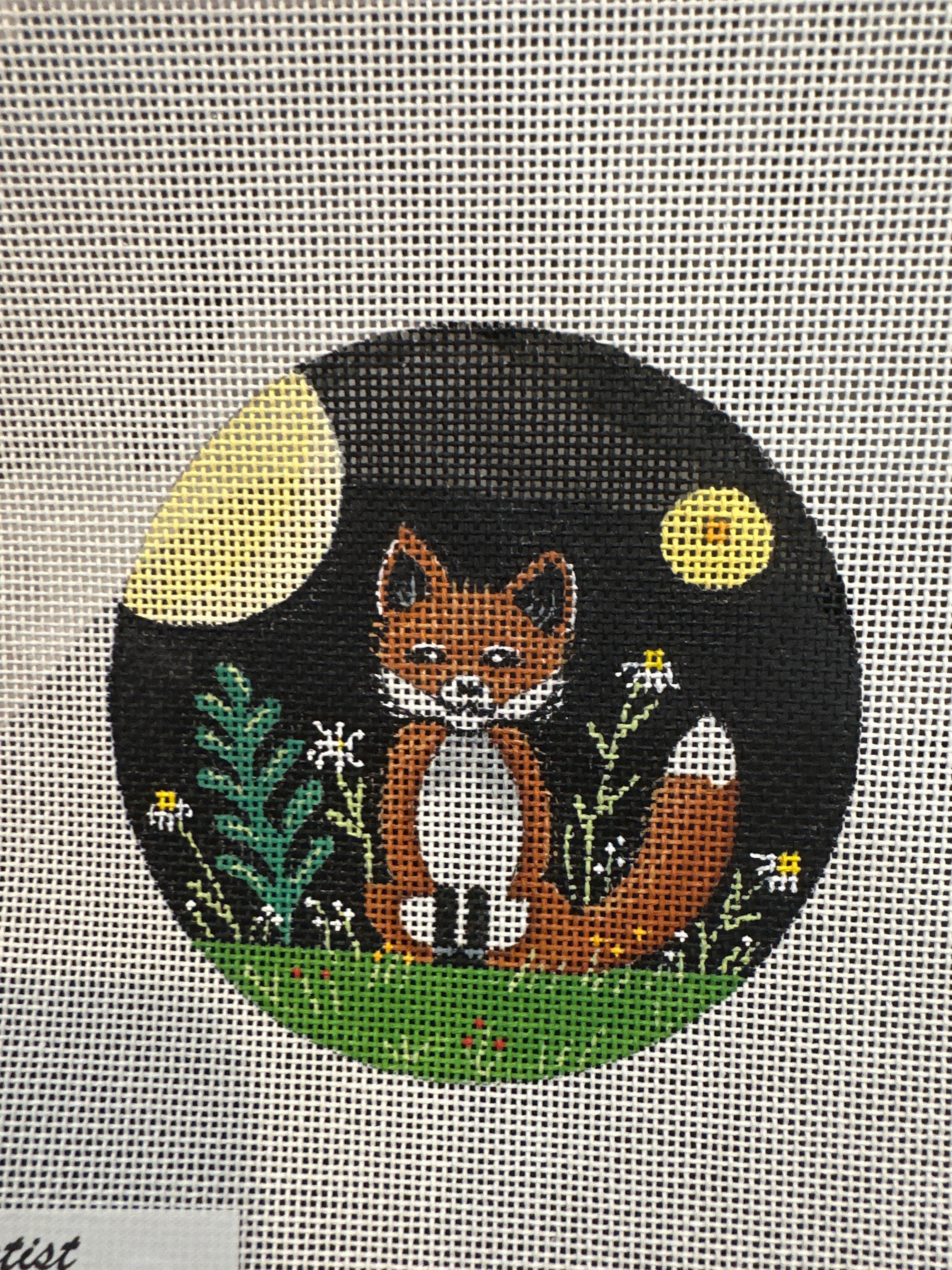 Folk Art Rounds: Treasured Fox