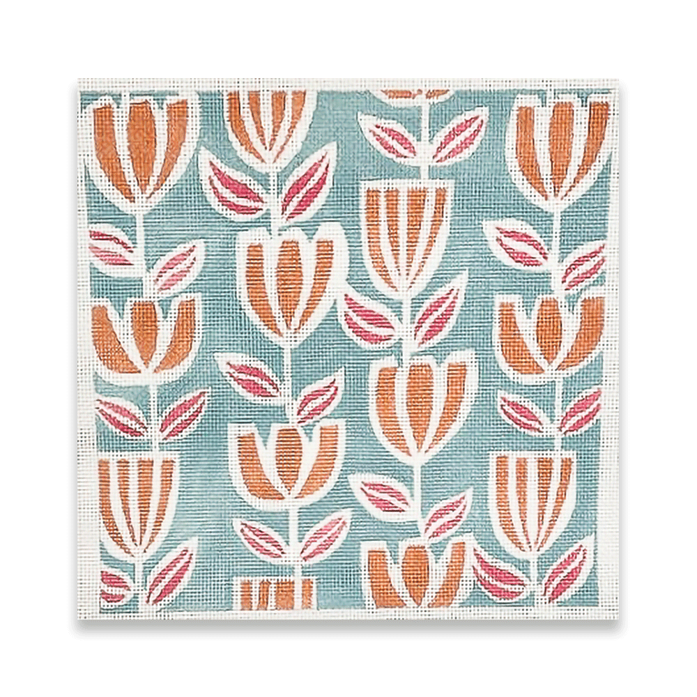 Flowers Oranges/Pink
