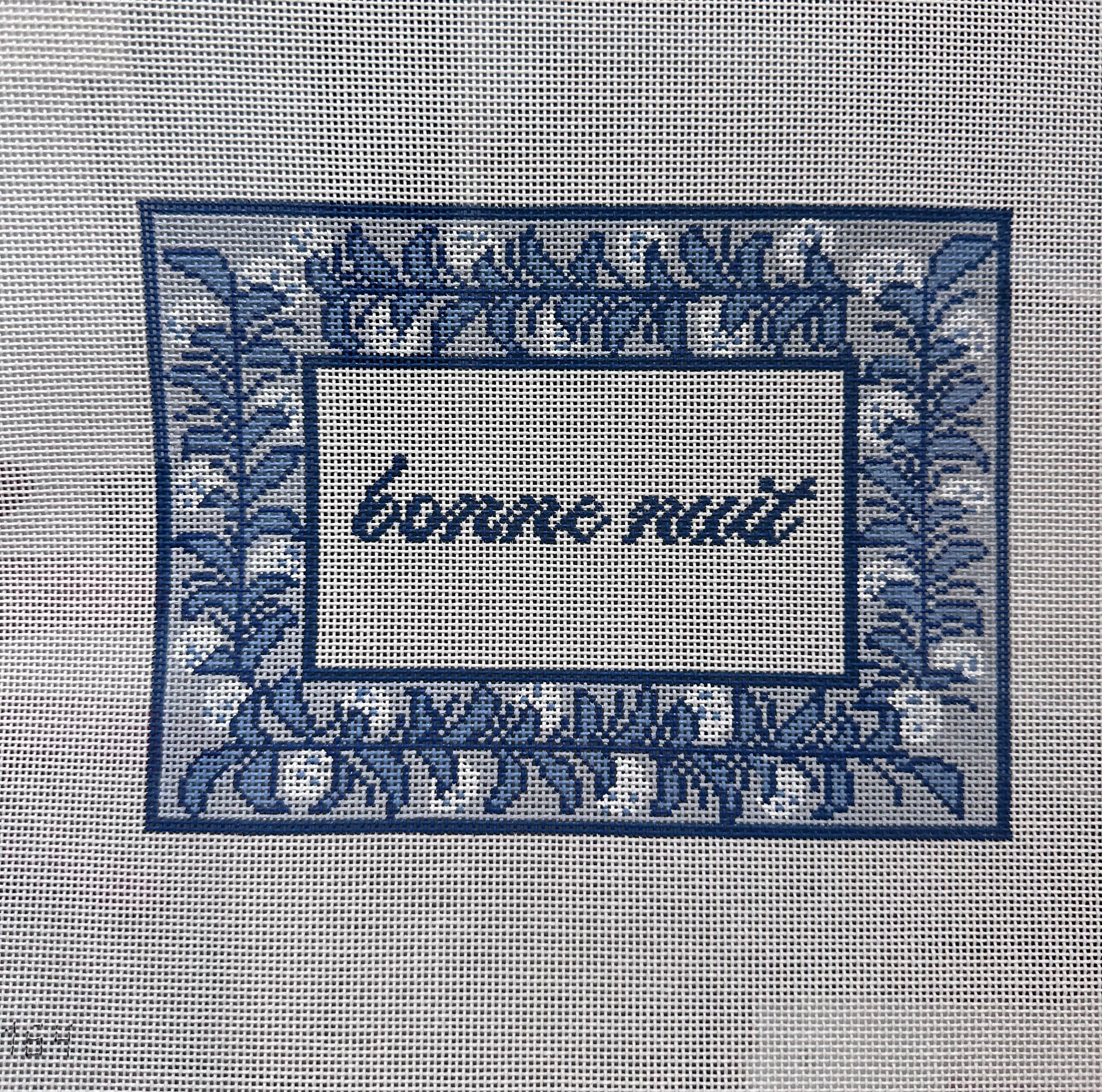 Bonne Nuit Sign - Blue