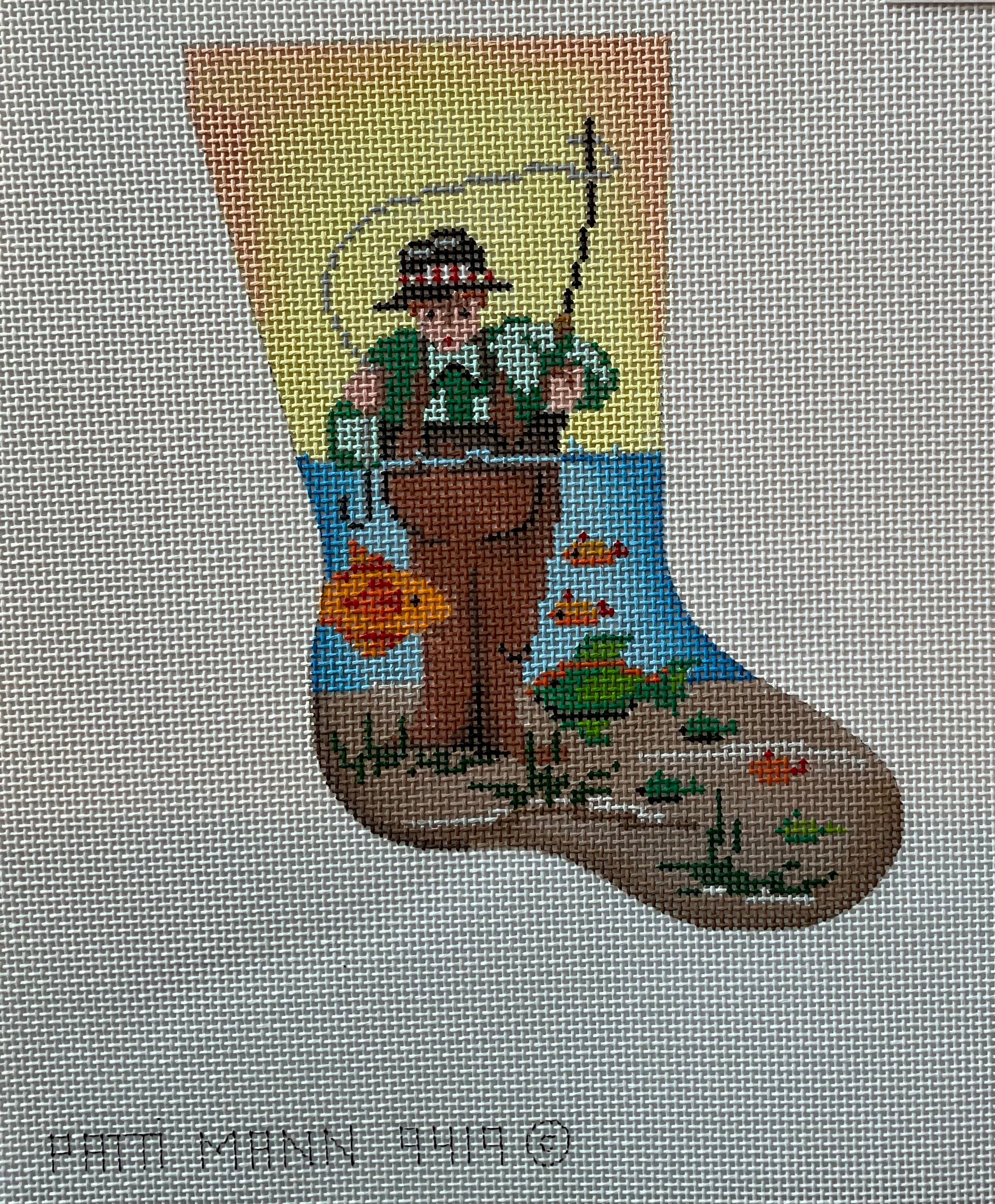 Fisherman Mini Stocking