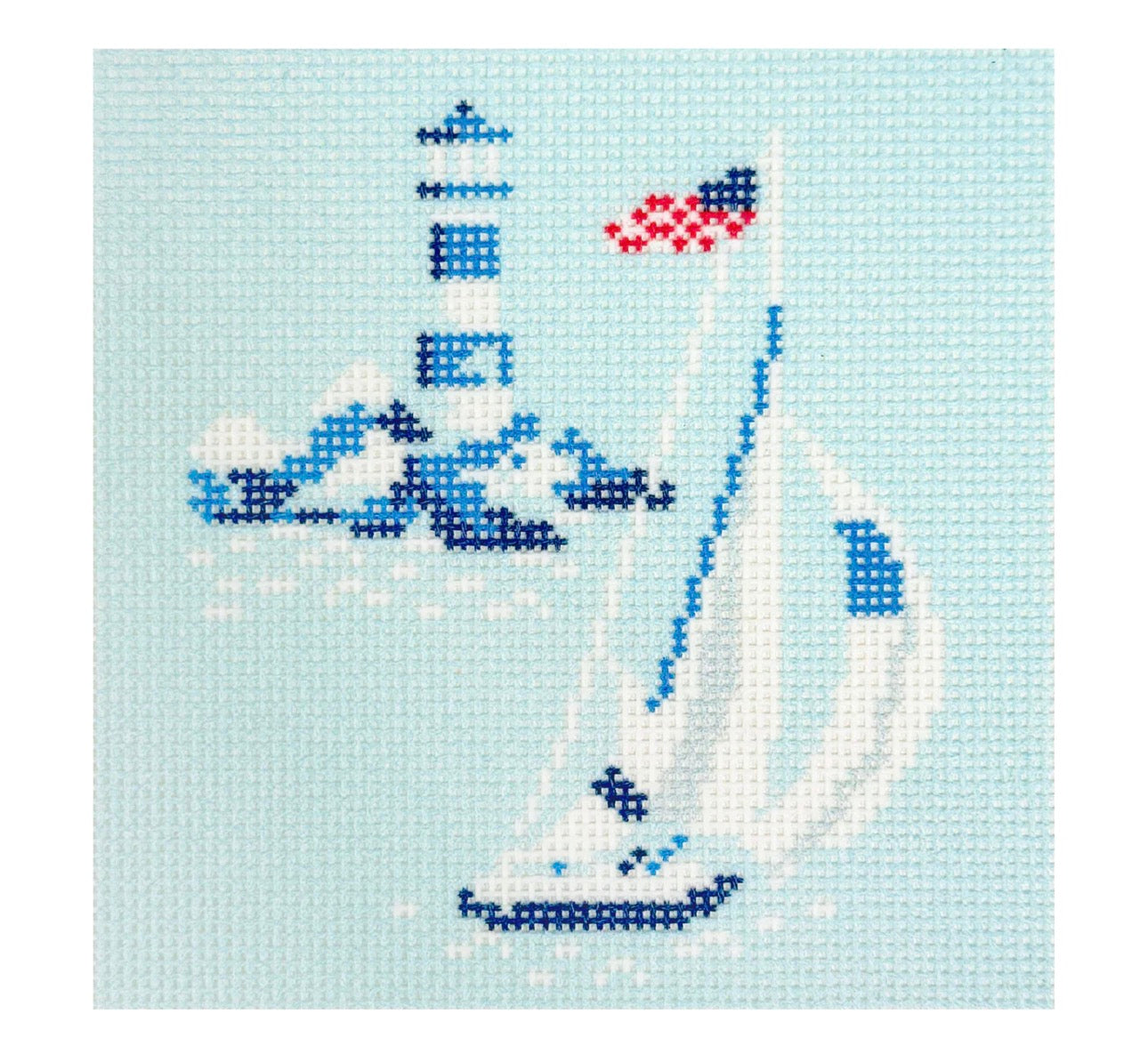 NTG KB242 - Regatta Coaster Sailboat and Lighthouse