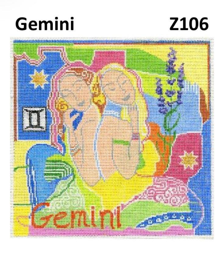 Z106 - Gemini Zodiac Square