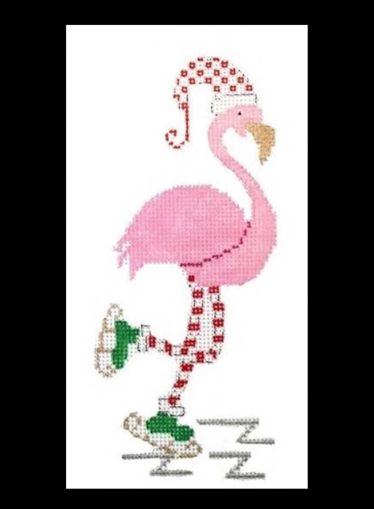 Skating Flamingo