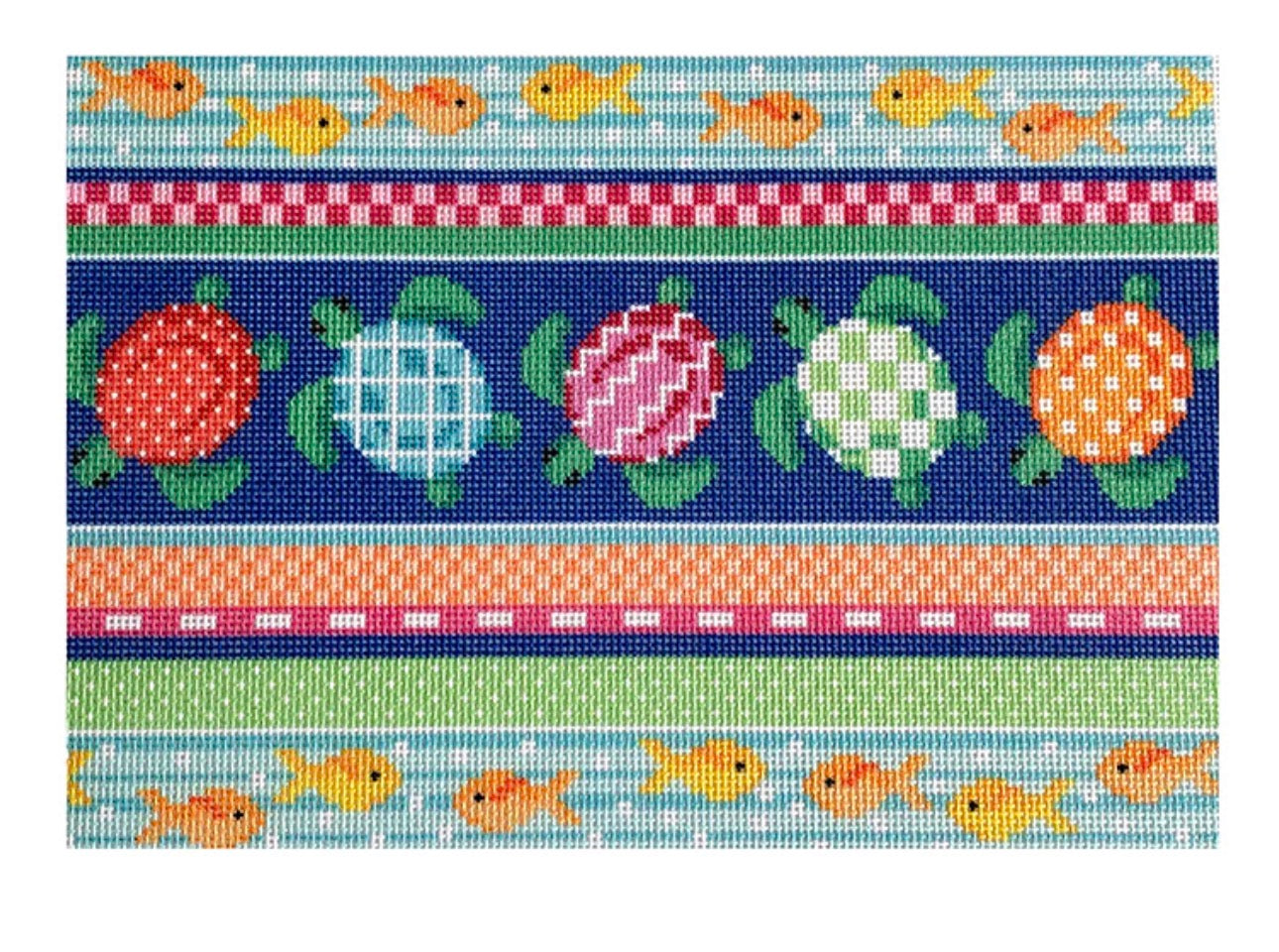 NTG TS083 - Sea Turtle Collage Clutch