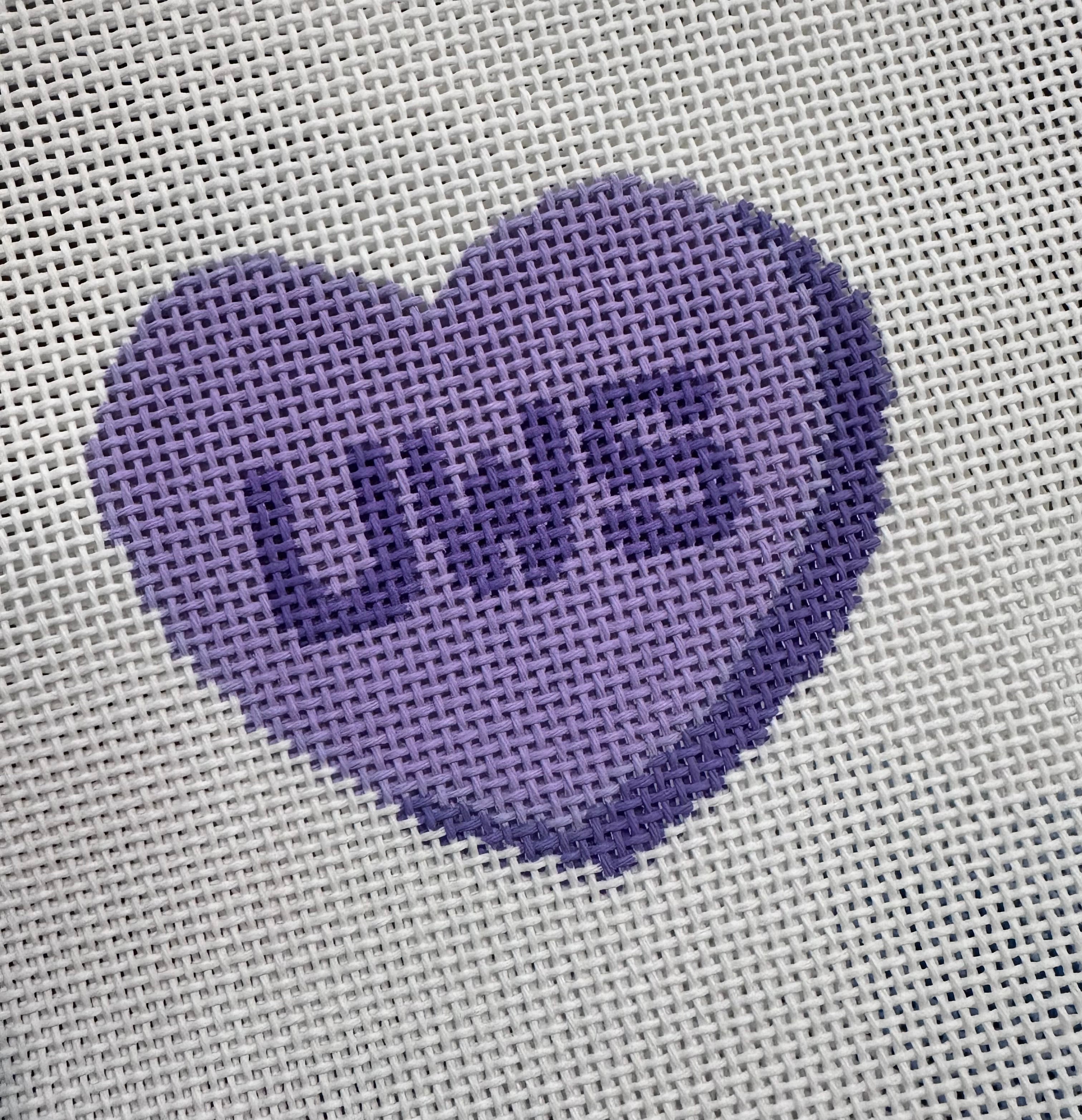 UWS Conversation Heart Purple