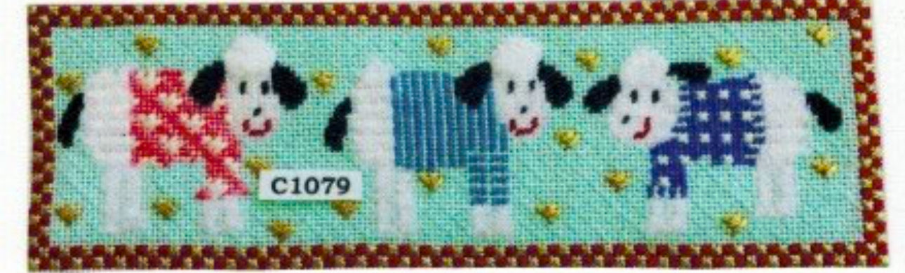 Sheepies in Row