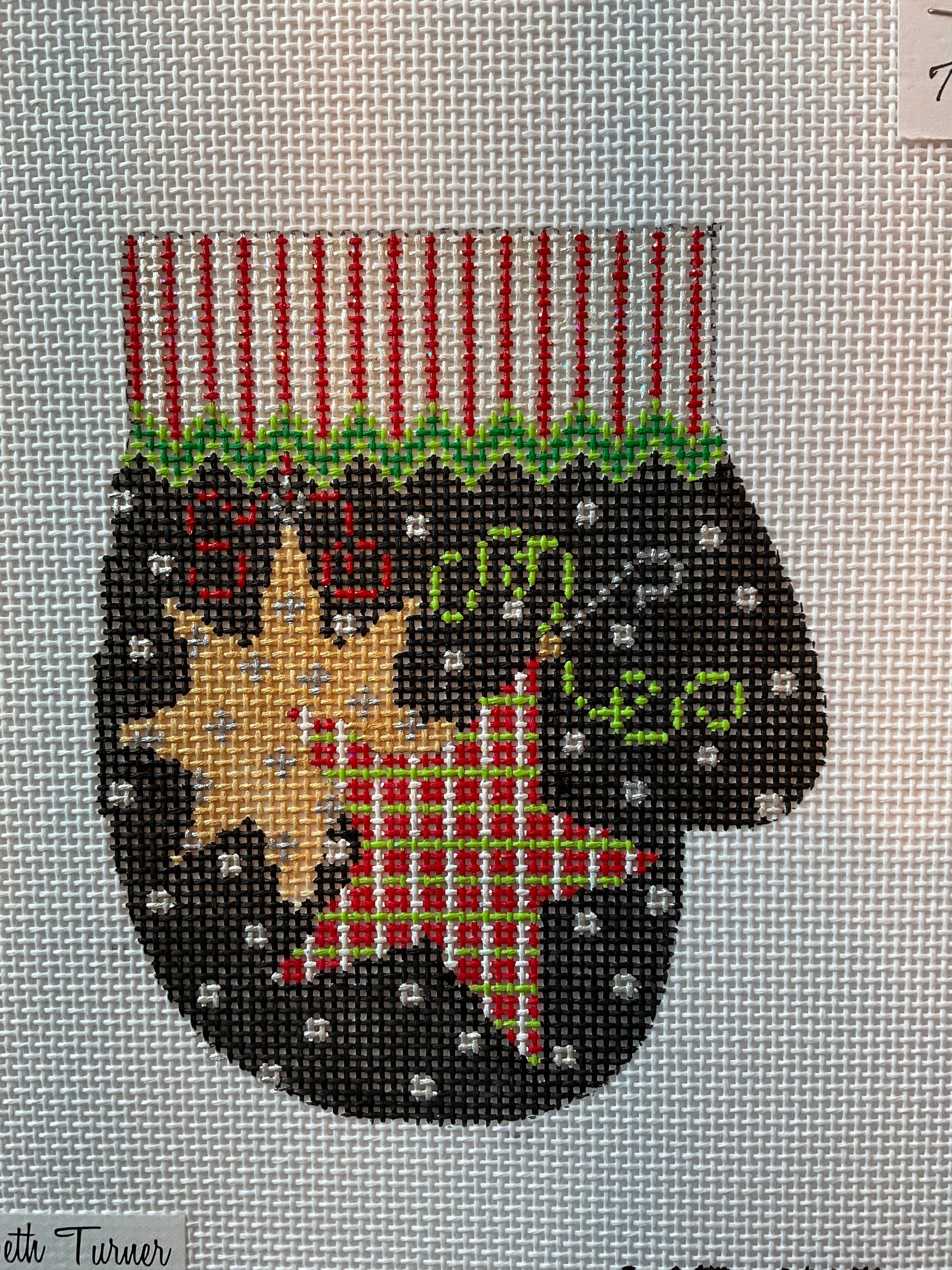 Starry Night Mitten