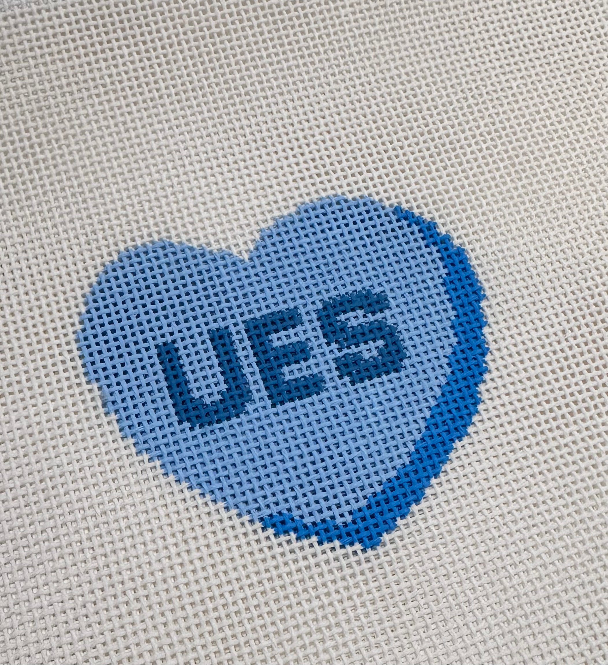 UES Conversation Heart Blue