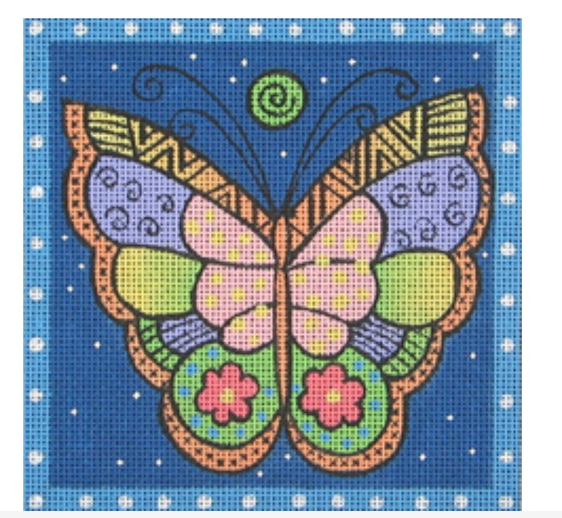 Laurel Burch: Blue Butterfly