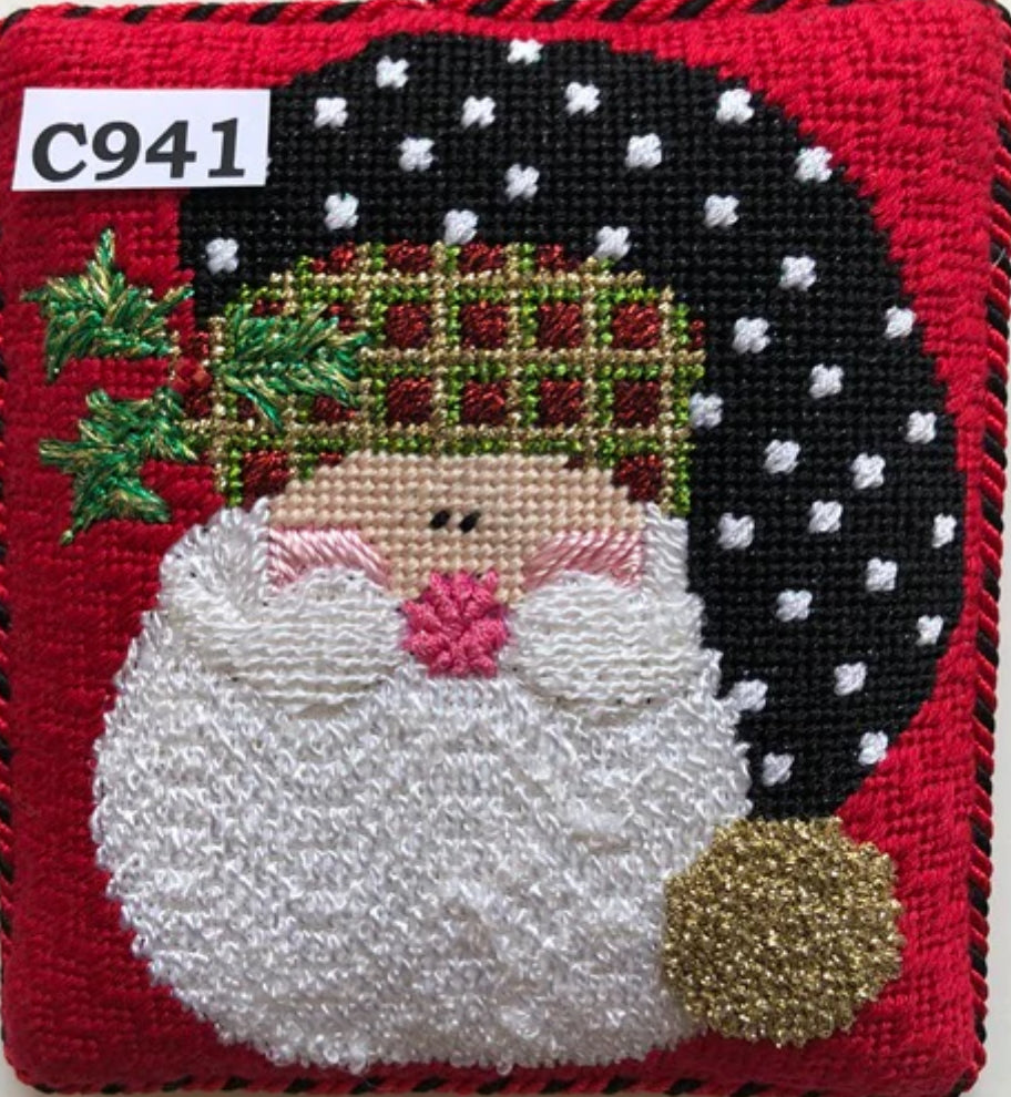 Polka Dot Santa
