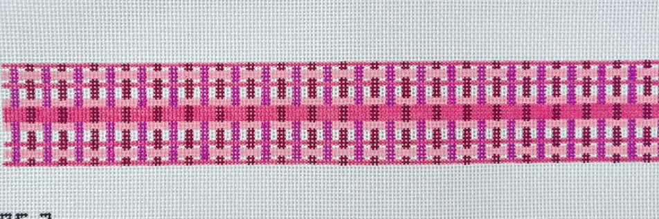 Purse Strap - woven (pink)