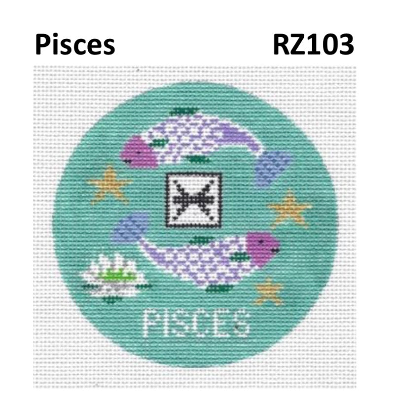 RZ103 - Pisces Zodiac Ornament
