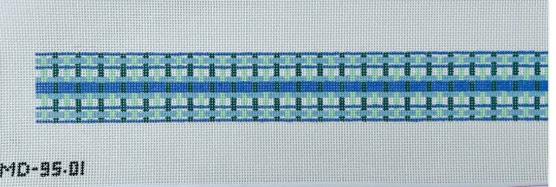 Purse Strap - woven (blue)