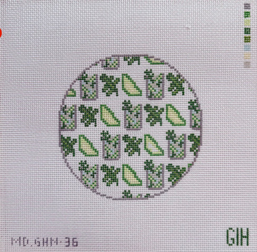 Mint Mojito Round Coaster