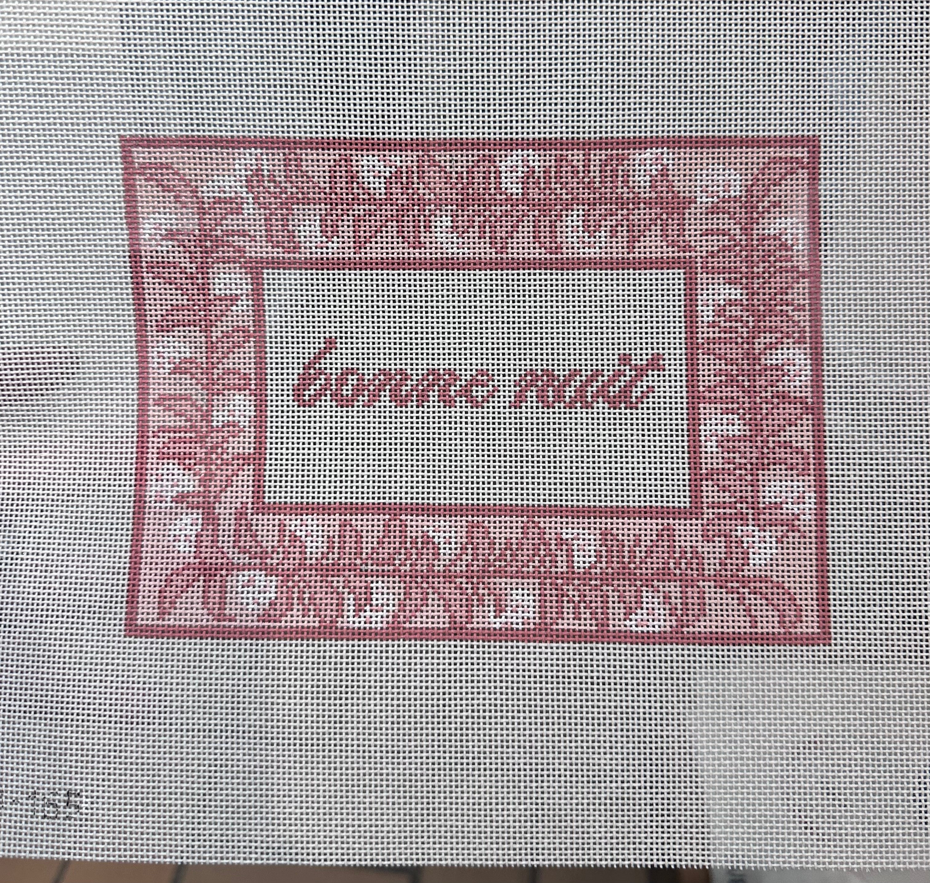 Bonne Nuit Sign - Pink