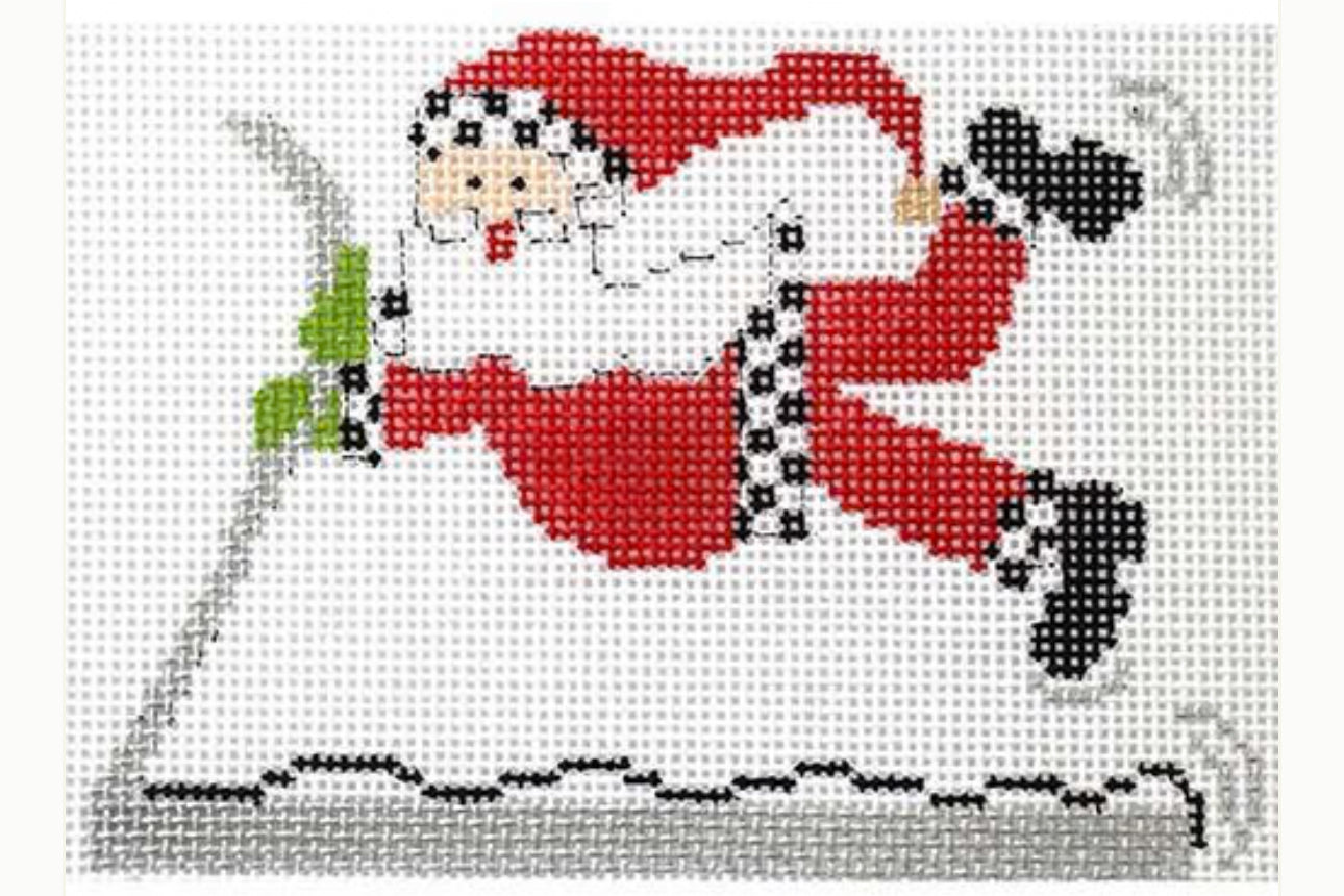 Treadmill Santa