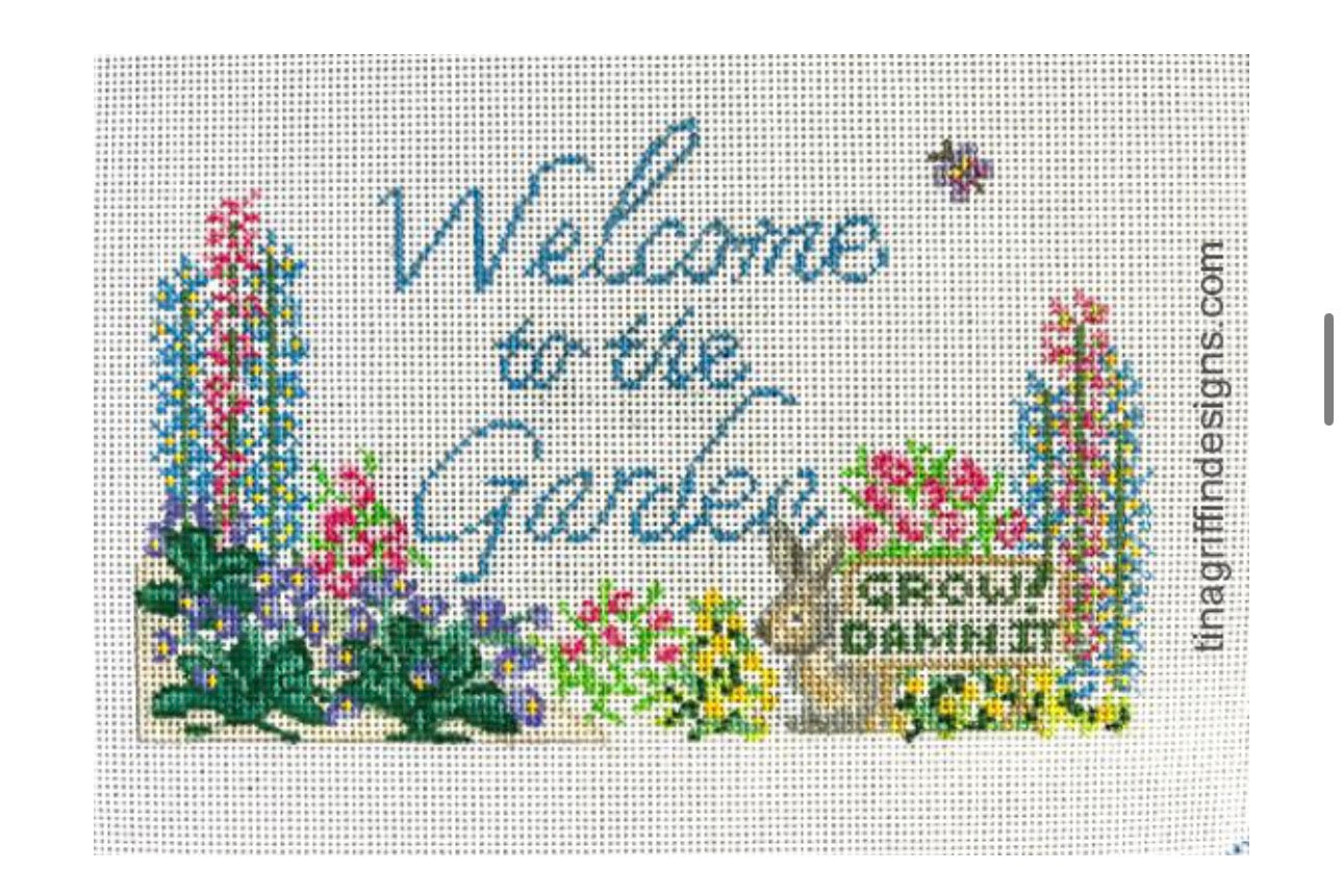 Garden Welcome Sign