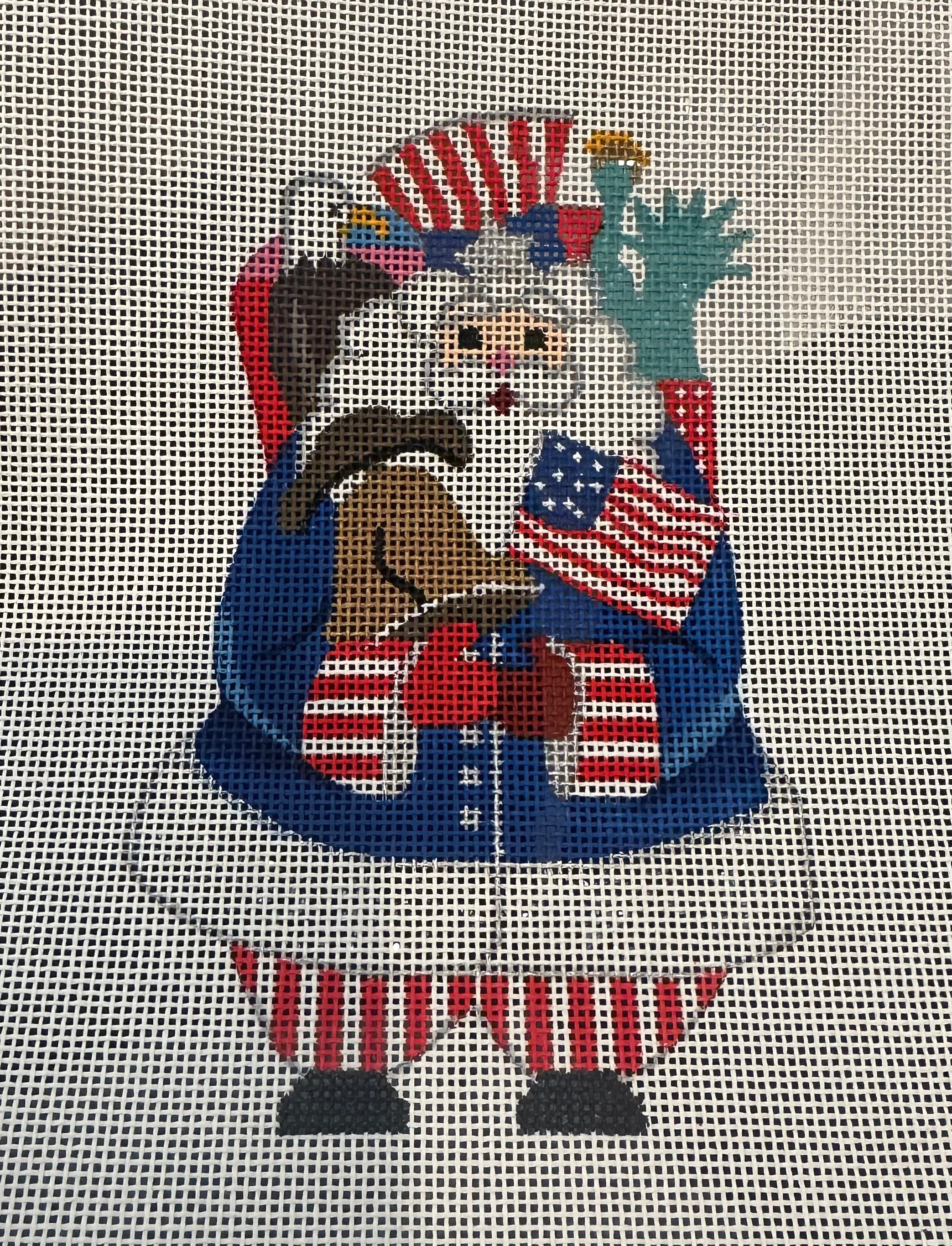 Patriotic Santa