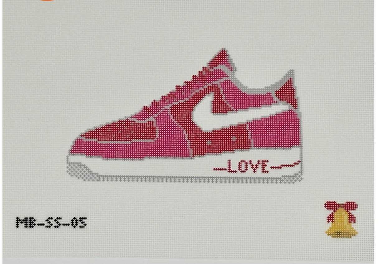 Pink & Red Love Sneaker 18