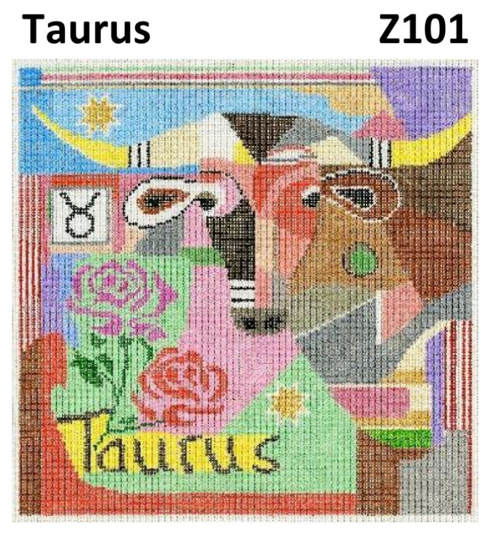 Z101 - Taurus Zodiac Square