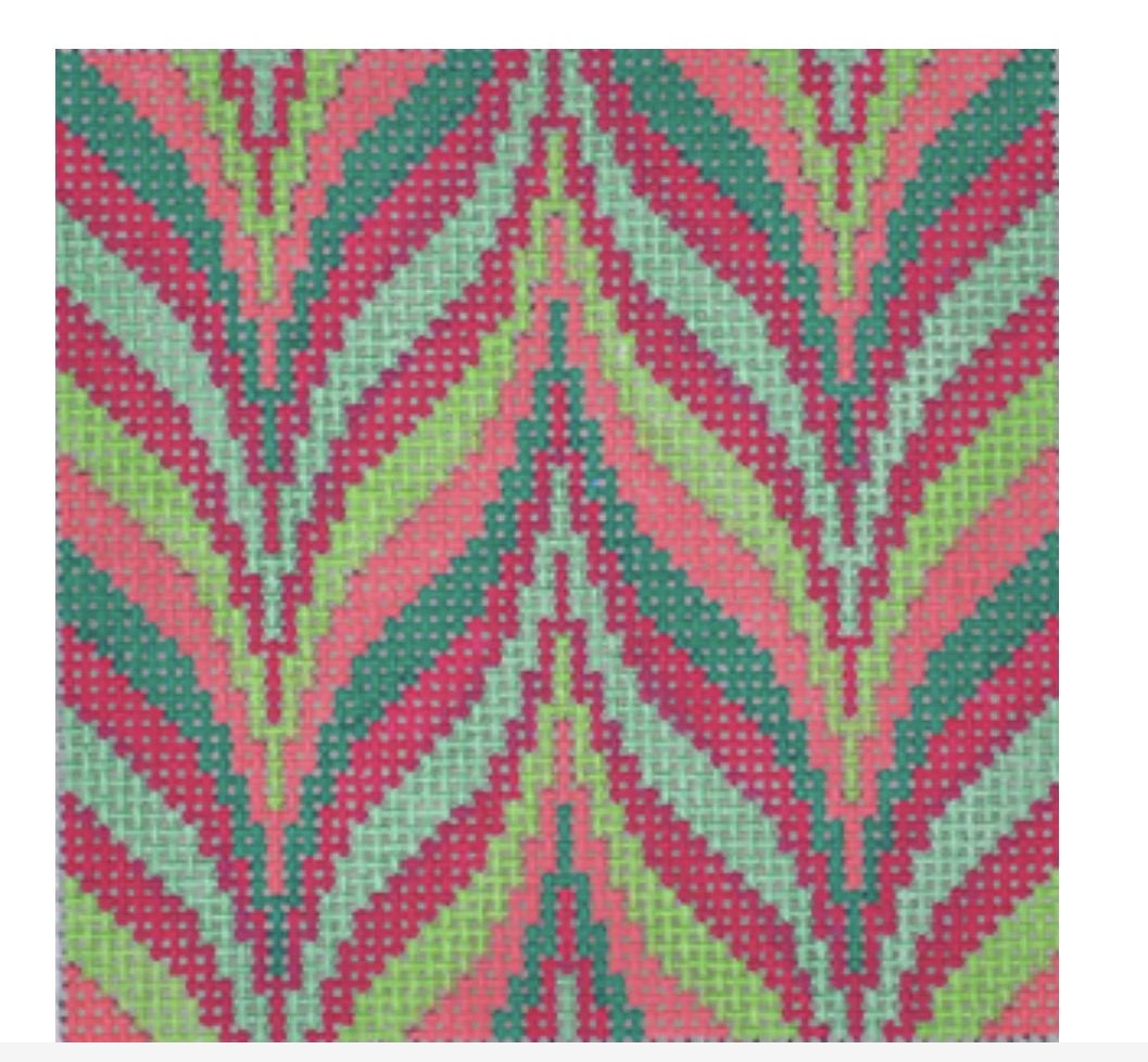 Tanya Mertel: (Pink/Green Coaster)