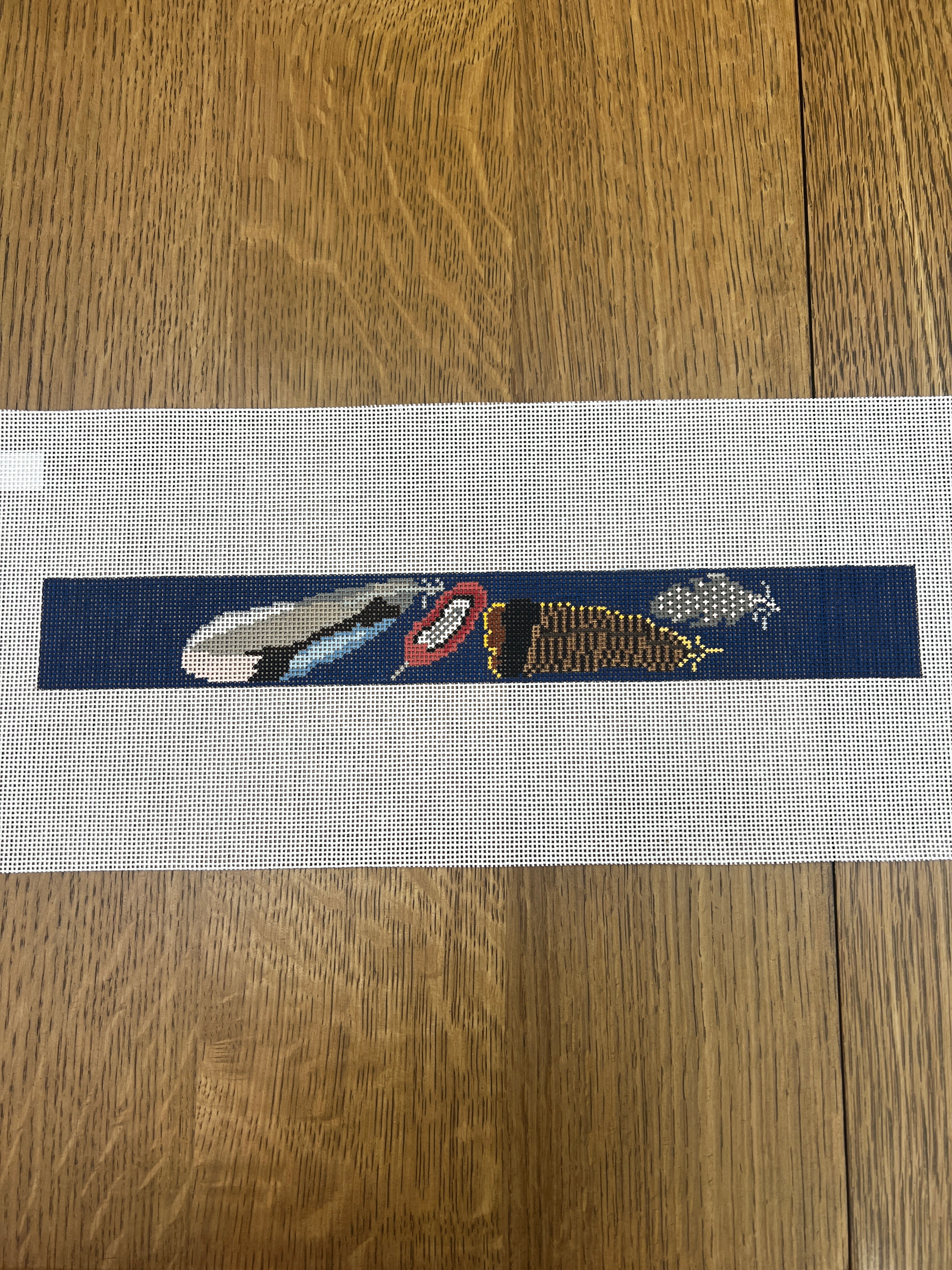 Game Bird Feathers Keyfob