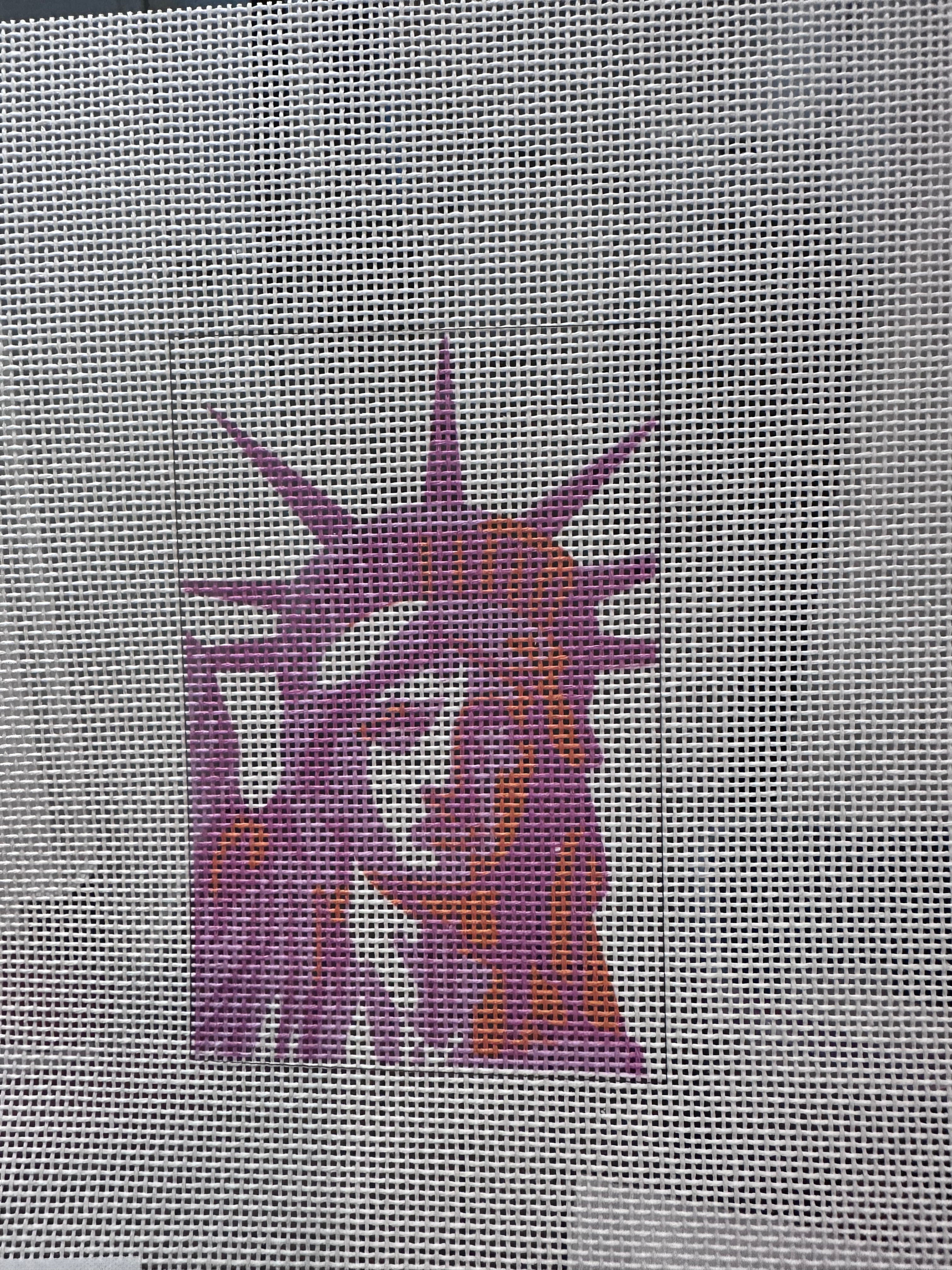 Pink/Purple Statue of Liberty